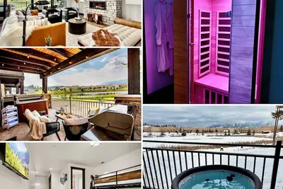 Image de 30 mins Gnp! Near Skiing! Hot Tub! Sauna! Firepit! Bbq! Icepod! Game Room!