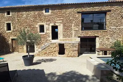 Image de Chez Vero & David Maison en pierre contemporaine