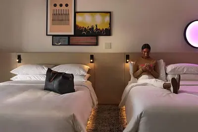 Rooftop Bar Onsite! Skyline View w/ Captivating Atmosphere! Parking Available!