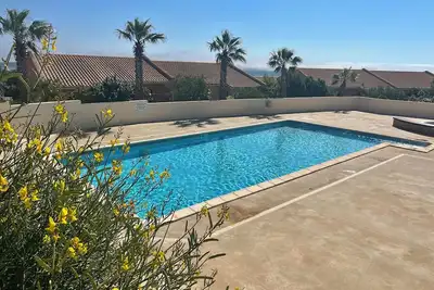 Image de 5* modern villa, panoramic sea view, heated pool, air con, WiFi, walk to village