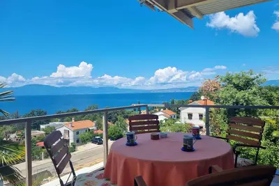 Image de Appartement de vacances avec terrasse et balcon donnant sur la mer