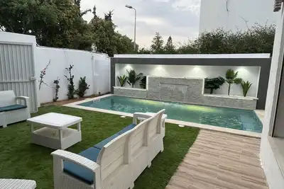 Image de A louer une luxueuse villa S+3 située a yasmine hammamet