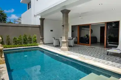 Image de Aster Villa, Brand New 3 Bedroom in Legian, En-Closed living room with Ac