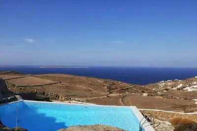 Image de Majestic Mykonos Villa | 4 Bedrooms | Villa Celestic Julie | Bbq & Private Infinity Pool | Fanari
