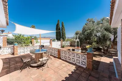 Image de Maison de vacances 'Villa Namaste' avec vue sur la montagne, Wi-Fi et climatisation