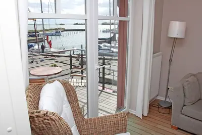 Image de Duo Og-Appartement-de Luxe-Salle de bain privée séparée-Vue sur la marina