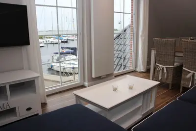 Image de Hafenloft-Appartement-de Luxe-Salle de bain privée séparée-Balcon