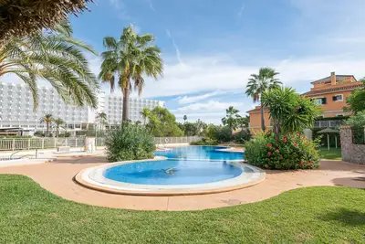 Image de Es Mirador (Cales De Mallorca) - Fantastic flat with shared pool near the sea - free WiFi