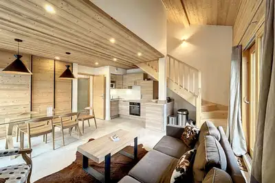 Image de Bel appartement 4 pièces près du village, parking inclus