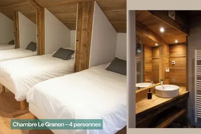 Chalet \"Laltizoard\" avec vue sur les montagnes, piscine chauffée partagée et Wi-Fi