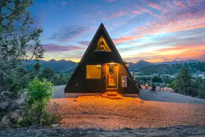 Image de Cozy Aframe Cabin Zen Near Zion