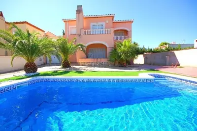 Saona Villas (Cp Osc) : villa pour 8 personnes, piscine privée, climatisation
