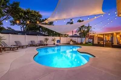 Spacious Pool Home I Beach Family Getaway