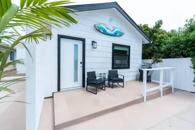 Oceanside Happy Hula Retreat\nNew build - 1bed/1bath located 1. 5 miles from Pier!