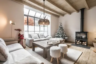 Image de Chalet \"Casa Baqueira\" avec vue sur les montagnes et Wi-Fi