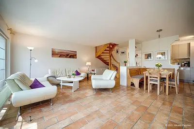 Image de Modern apartment near the beach and forest for up to 4 p. , Wlan, bicycle shed, WaMa