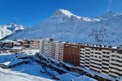 Image de Appart pied de pistes, 6 pers, Tignes le lac, expo sud avec balcon
