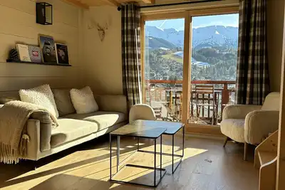 Image de Beautiful duplex in Megeve - panoramic view