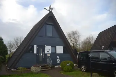 Image de Nurdachhaus in Randlage mit Weitblick im Ferienpark Fedderwardersiel