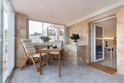 Image de Studio 'La Porta Sul Mare' avec terrasse privée, Wi-Fi et climatisation