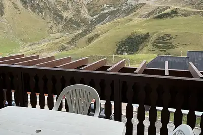 Image de Appartement 8 Pers. La Mongie. 3 chambres. Piscine int. Proche pistes.