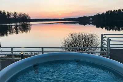 Image de Belle maison à Hjältevad avec sauna