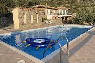 Panoramic Sea View Villa with Pool minutes  to the beaches Ama 00002376873