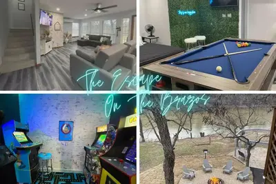 Image de Riverfront, Fire Pit, Arcade room, Pool Table, Air Hockey, Table Tennis, kayaks!