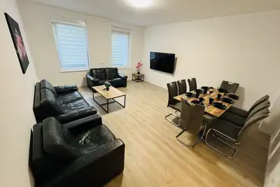 Image de City Apartment 3 Bedrooms 8 Beds Kitchen