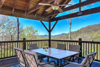 Back Porch Views | A Cozy Mountain Home