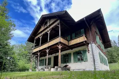 Image de Maison de vacances 'Haus Tanegg' avec vue sur les montagnes, balcon privé et Wi-Fi