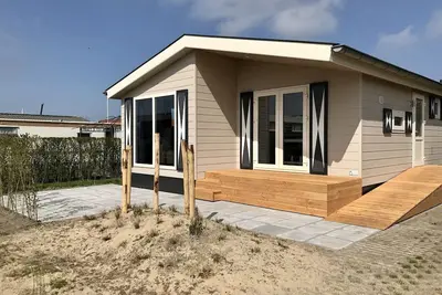 Image de Luxe Dubbele Chalet, Centraal Gelegen met Ruime Woonkamer en Keuken