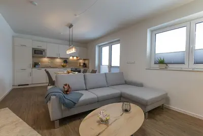 Image de Familienfreundliche Wohnung mit Sauna und Garten