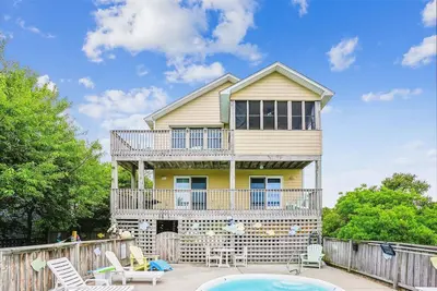 Image de Duck Views-- 4br Oceanside Duck Home with Private Pool