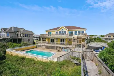 Image de Dune It Right -- Spectacular 7br Of home in Whalehead with Pool and Hot Tub