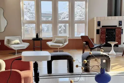 Image de Mid-Century Gem by Local Artist. Heart of Downtown Location!