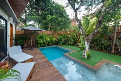 Image de Tulum - A louer - Maison meublée - 4 chambres - Jacuzzi - Piscine privée