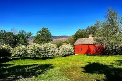 Historic 18th Century Saltbox Farmhouse on Four Acres in heart of Manchester Vt