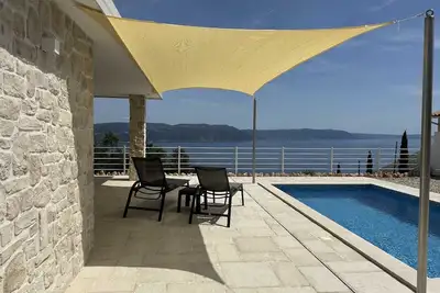 Image de Villa Angel Marie dans un endroit calme avec vue mer