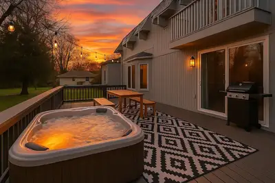 Image de Notre Dame Dream, 4 mi to Nd campus, fire pit, game room & deck & gathering