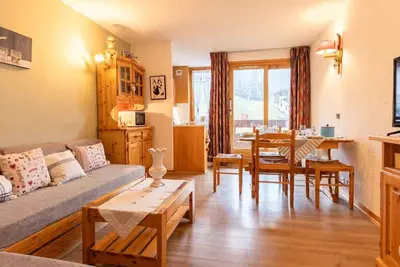 Image de Appartement chaleureux 5 pers. à Valmorel - Avec balcon et acceptant chiens