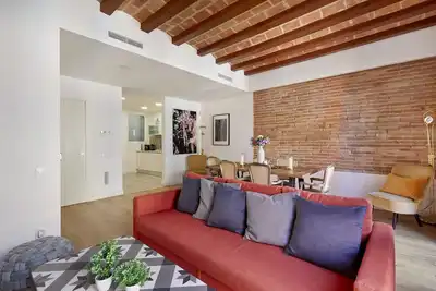 Image de Lovely Flat in the Heart of Barcelona. Ideal for a Family or Group of Friends