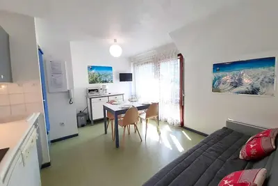 Image de Studio cosy 4 pers avec balcon, parking et salle de musculation à St Lary Soulan