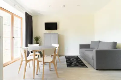 Image de Family apartment with private garden and views of the main garden.