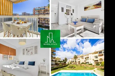 Image de Erisa 1, 68 - Terrasse, Piscine, Parking, 2ème ligne de plage. 1 chambre