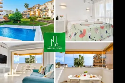 Image de Erisa 1, 59 - Terrasse, Piscine, Parking, 2ème ligne de plage. Vues à la mer