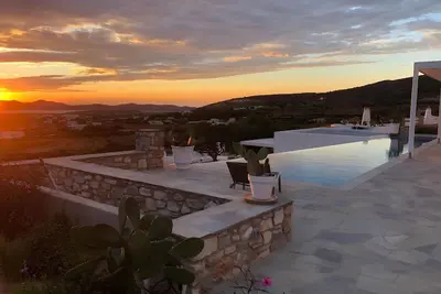 Image de Maison de vacances 'Villa Galazio' avec vue sur la mer, Wi-Fi et climatisation