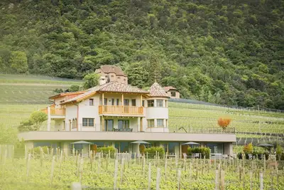 Image de Appartement 'Valentinerhof Apt Fire' avec vue sur les montagnes, piscine partagée et Wi-Fi