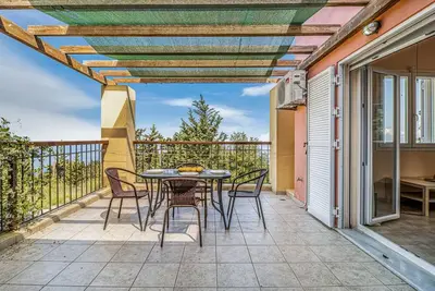 Image de Appartement \"Villa Odysseus\" avec vue sur la mer, Wi-Fi et climatisation