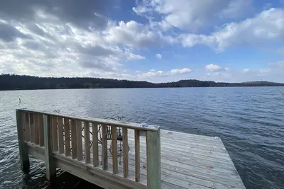 Image de Lake Front Property with a private dock.